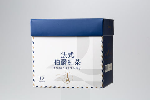 法式伯爵茶包 3公克 x 10包/精品盒裝 產品展示 | Teavoya 嘉柏茶業