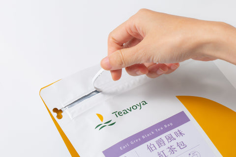雲南輕熟普洱茶包 24公克 x 25包 產品展示 | Teavoya 嘉柏茶業