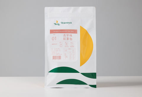 古早味紅茶茶包 50g 包裝細節 | Teavoya 嘉柏茶業
