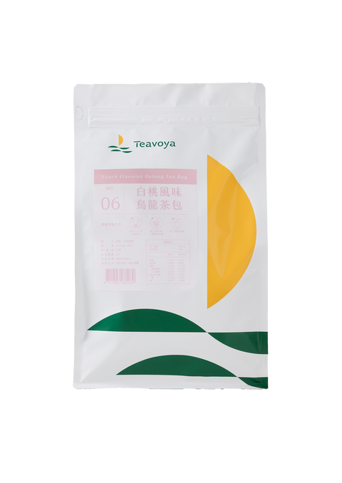 白桃烏龍風味免濾茶包 24克 x 25包 | Teavoya 嘉柏茶業