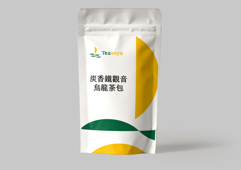 炭香鐵觀音烏龍茶包 3公克 x 20包 | Teavoya 嘉柏茶業