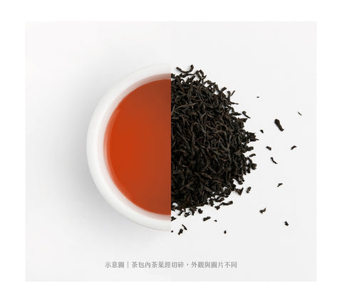 錫蘭紅茶包 24公克 x 25包 茶湯與茶葉示意圖