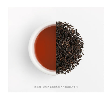 港式奶茶獨享紅茶包 6克 x 15包 茶湯與茶葉示意圖